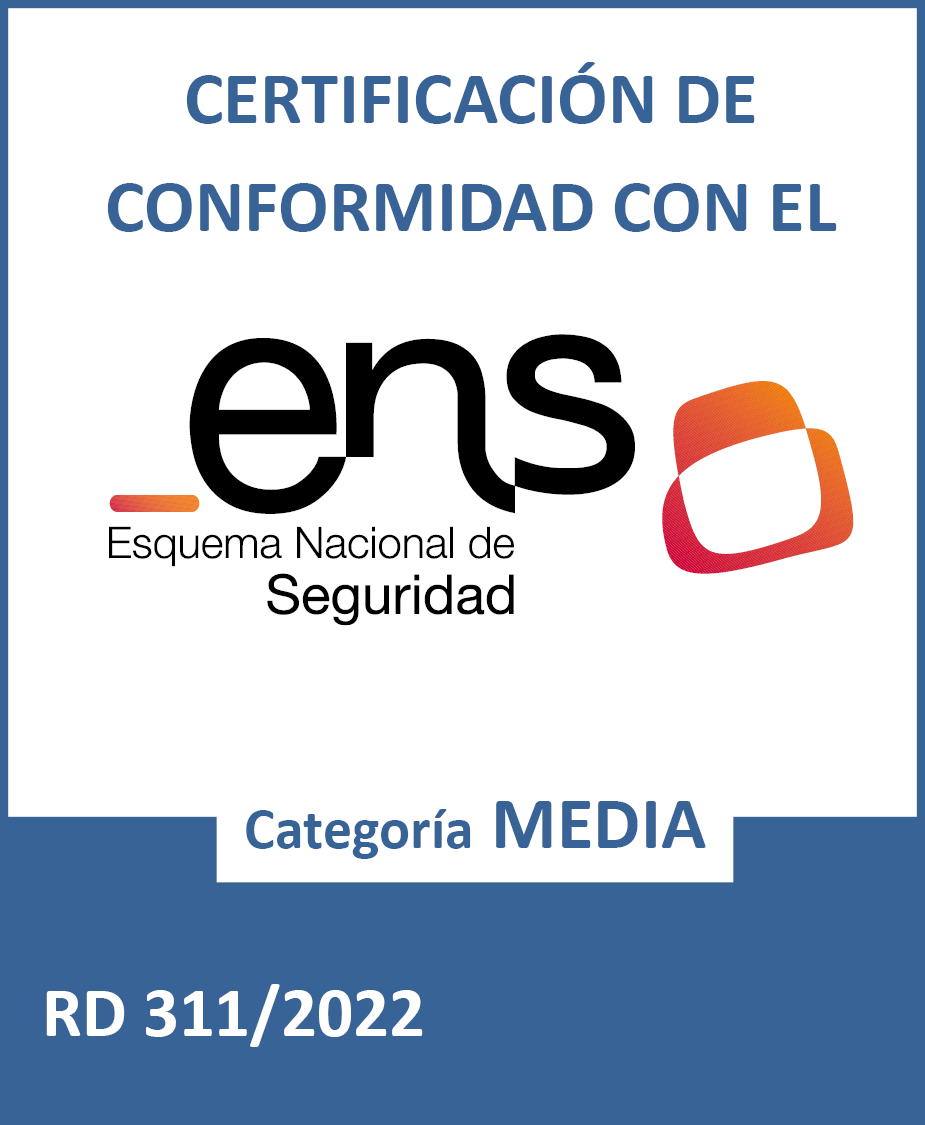 Certificado 2592-ENS RD311/2022