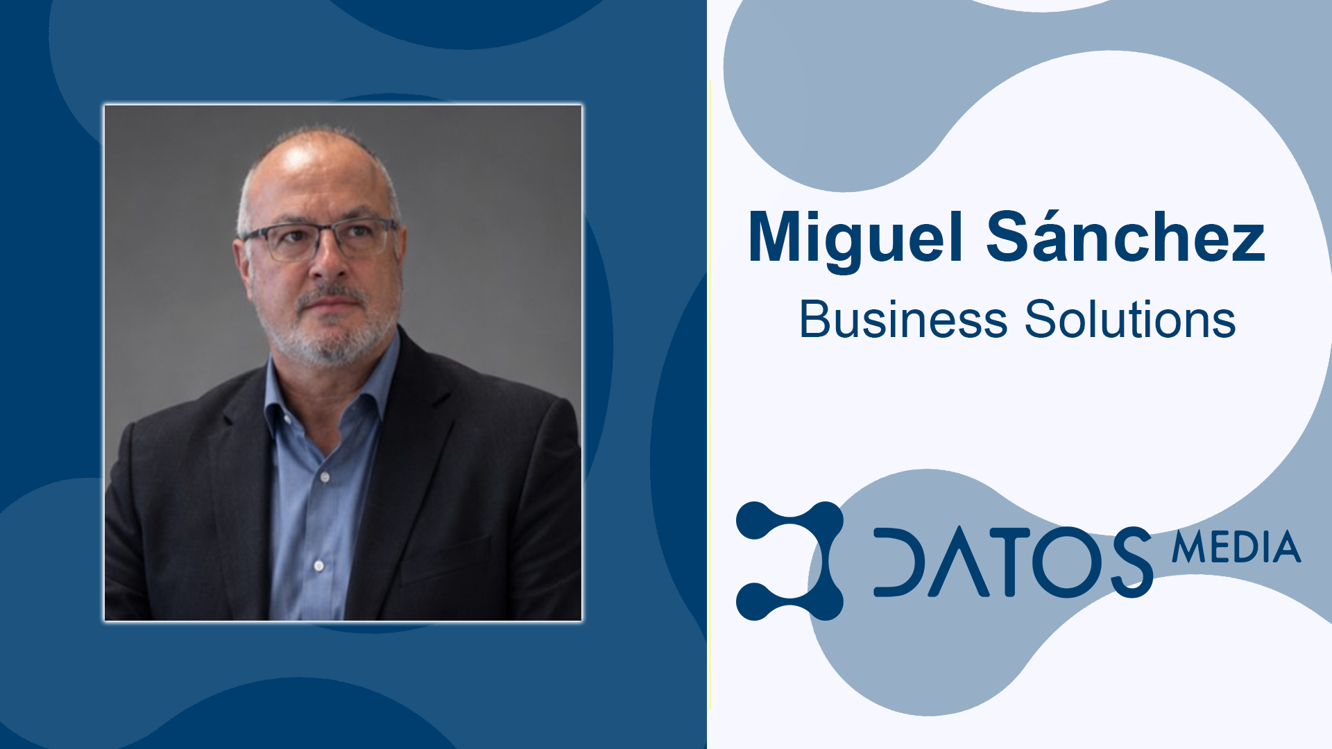 Datos Media Technologies incorpora a Miguel Sánchez 