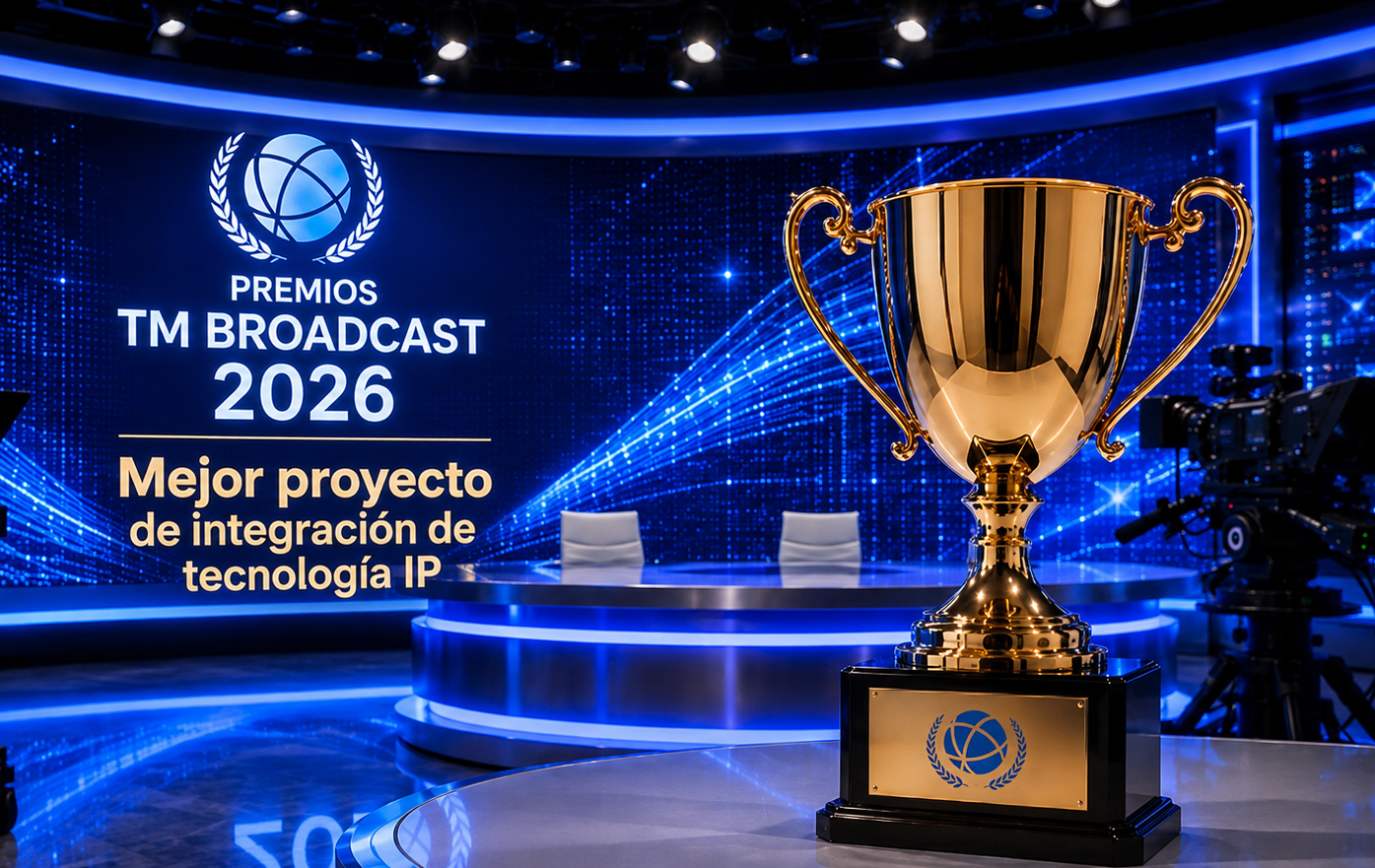 Datos Media obtiene un galardón de los premios TMBroadcast 2026